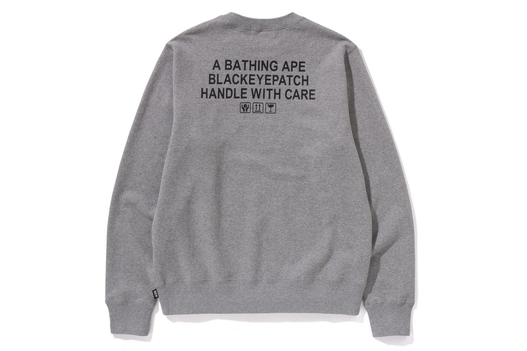 BAPE X BLACK EYE PATCH 】CREWNECK SWEAT | bape.com