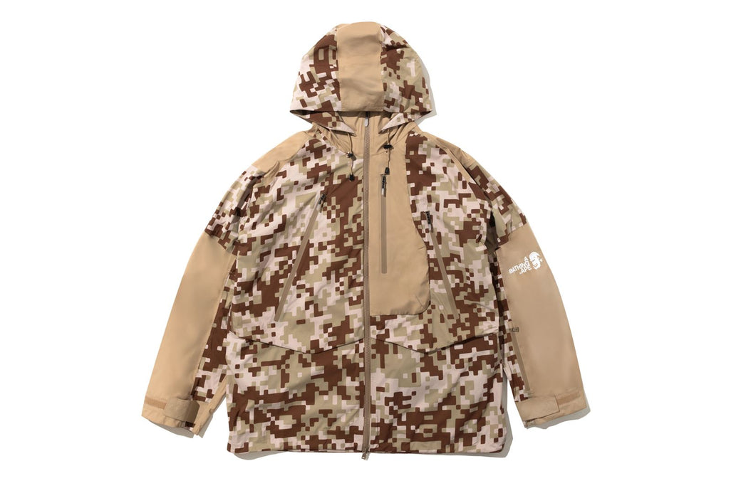 BAPE BY KAZUKI KURAISHI 】UAP CAMO SNOWBOARD 3-LAYER JACKET | bape.com