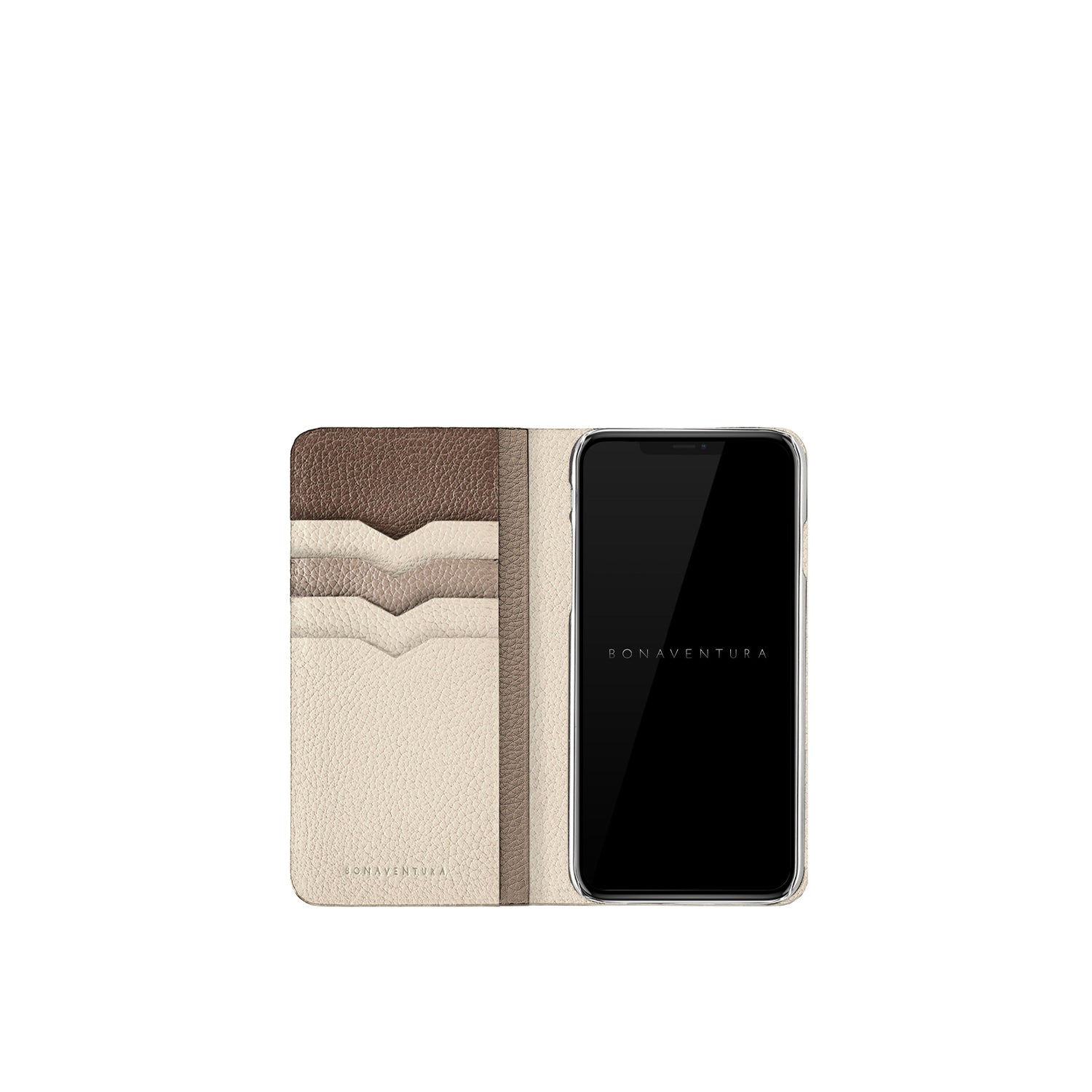 上質なレザーのスマホ（iPhone 16 Plus）ケース – イタリア(ミラノ)発