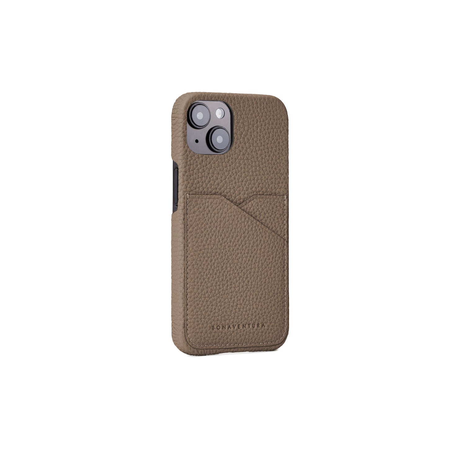 iPhone 14) バックカバーケース シュリンクレザー