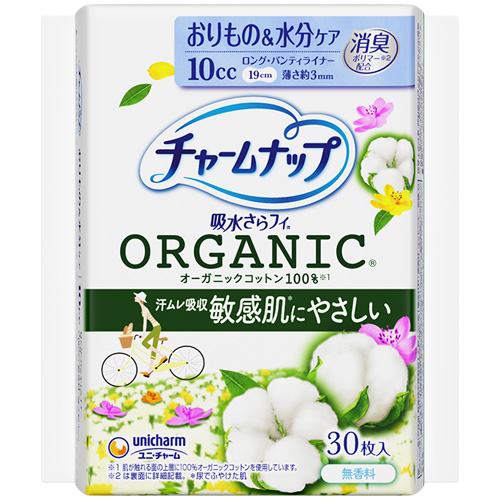 チャームナップ 吸水さらフィ オーガニックコットンタイプ 50cc 無香料