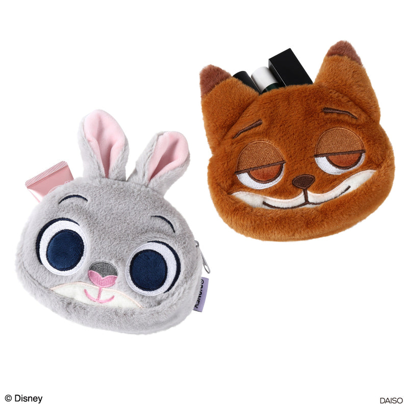 ディズニー ズートピア ポシェット パスケース ジュディ ニック 2つ