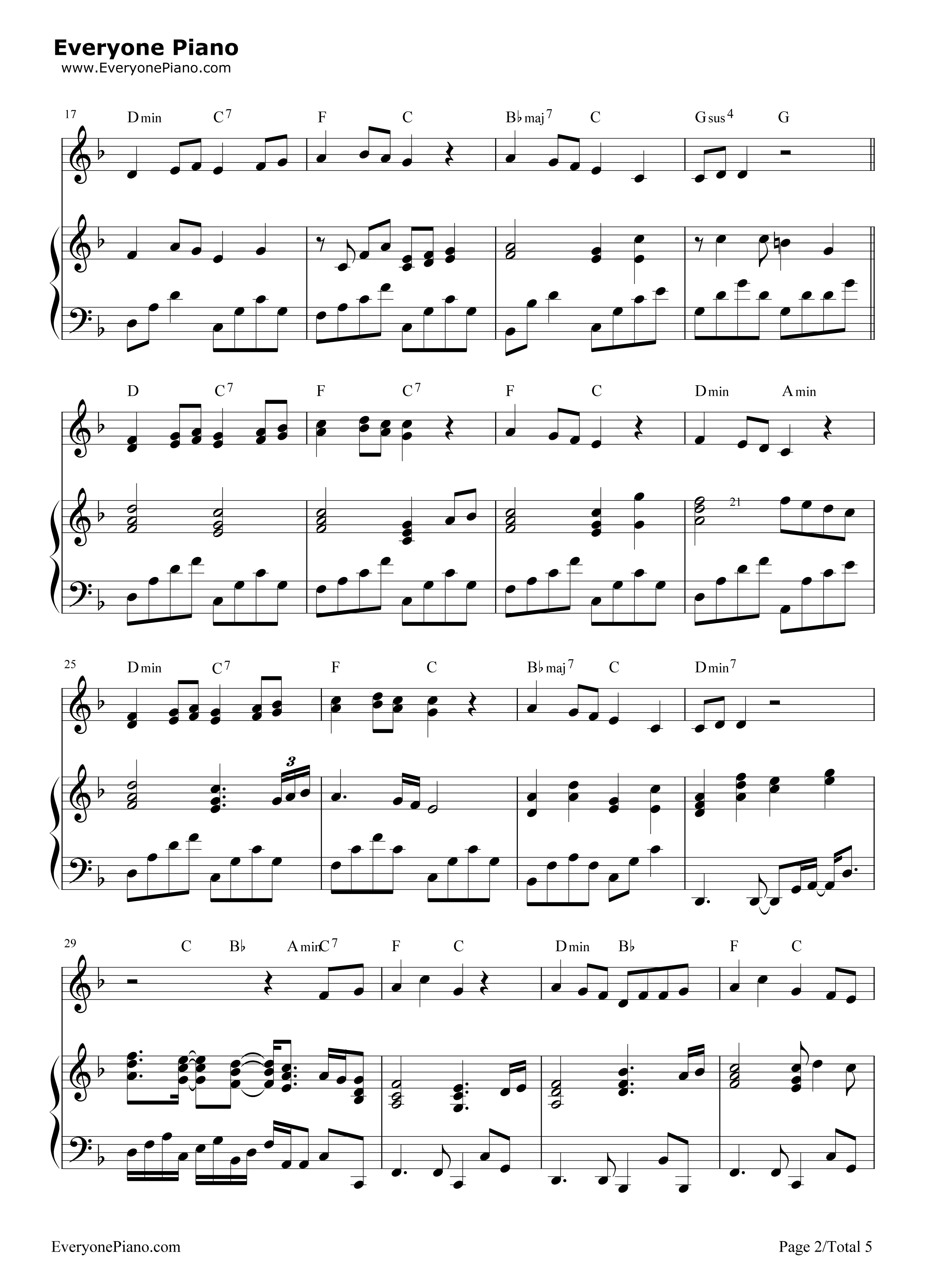 素敵だね-ファイナルファンタジーX主題歌五線譜プレビュー-EOP