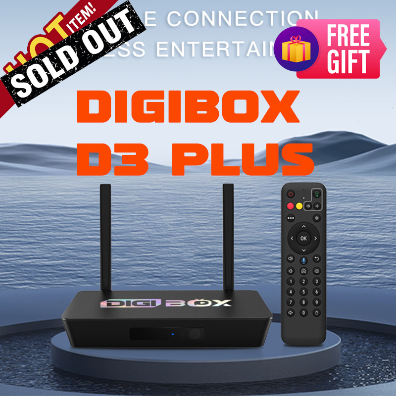 DIGIBox D3 Plus - 高性能かつ強力で安定したスマート TV ボックス,DIGIBOX