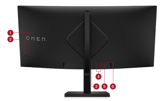 OMEN 34c 165Hz WQHDカーブド ゲーミングディスプレイ | 日本HP