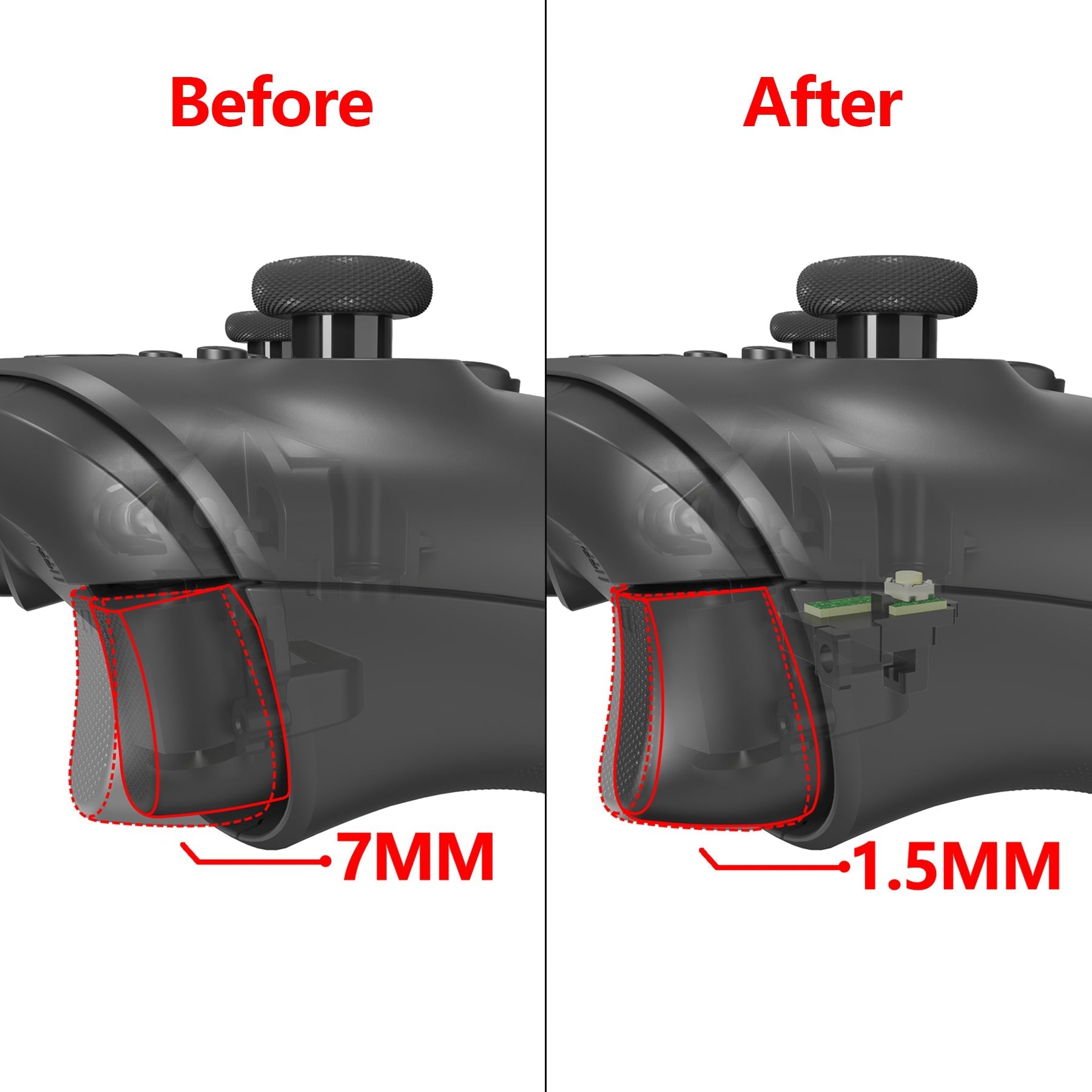 eXtremeRate Xbox Series X&Sコントローラー（モデル1914）用