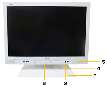 富士通デスクトップ パソコン ESPRIMO K558/T 各部名称/外観 - FMWORLD