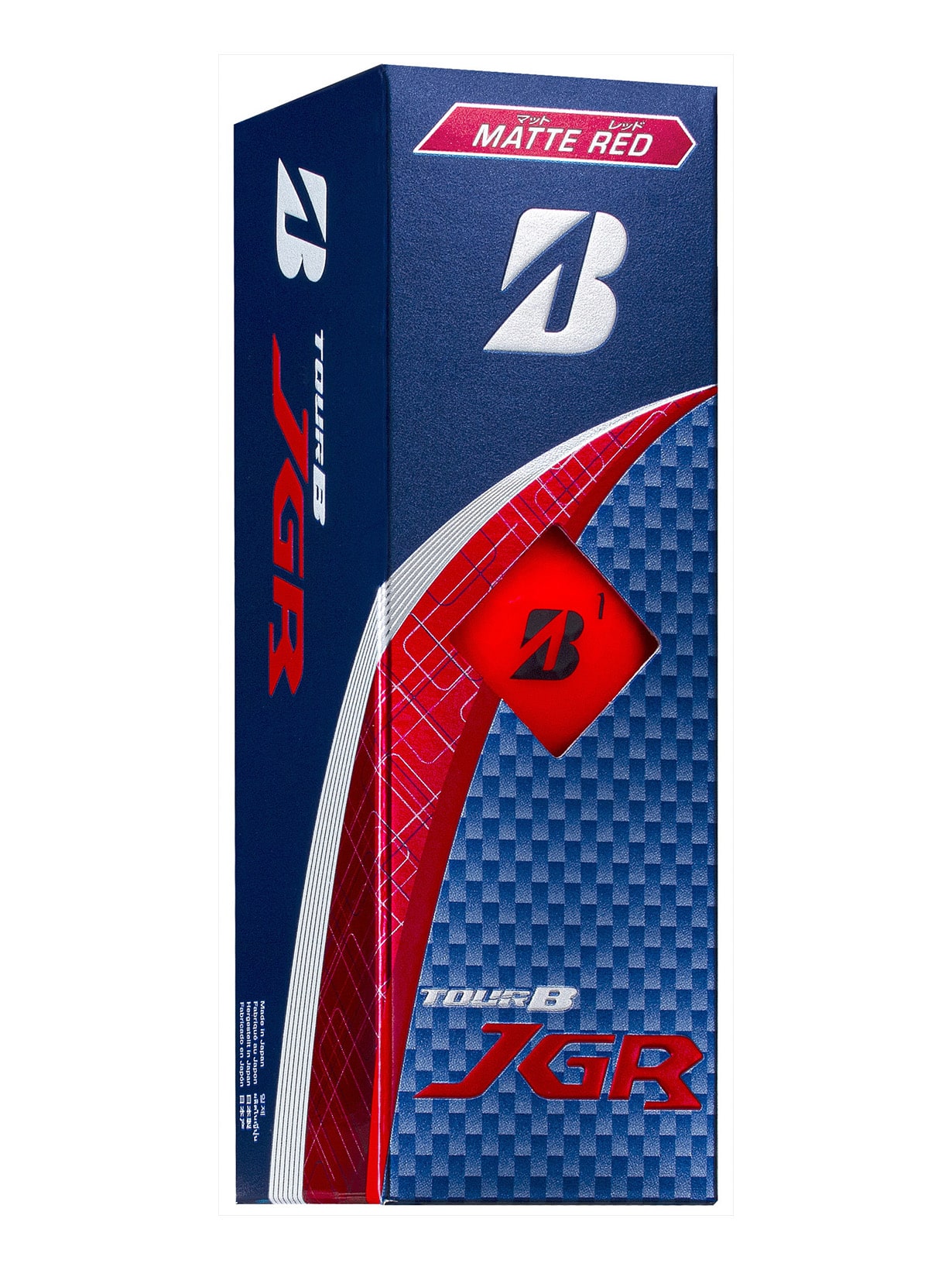 TOUR B JGR（マットレッド）[1ダース：12個](マットレッド): ボール