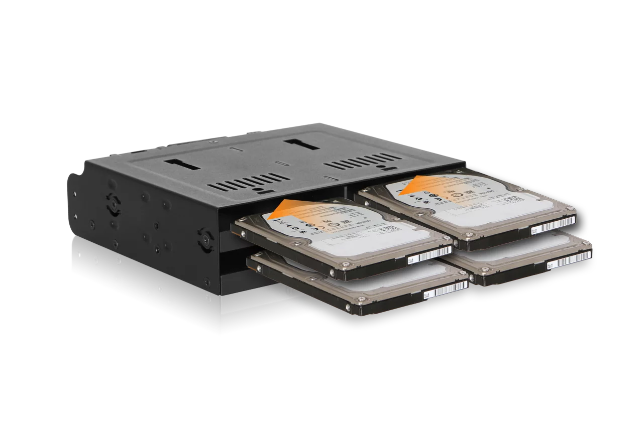 flexiDOCK MB014SP-B - 5インチベイ1段に 2.5インチ SATA SAS SSD HDD