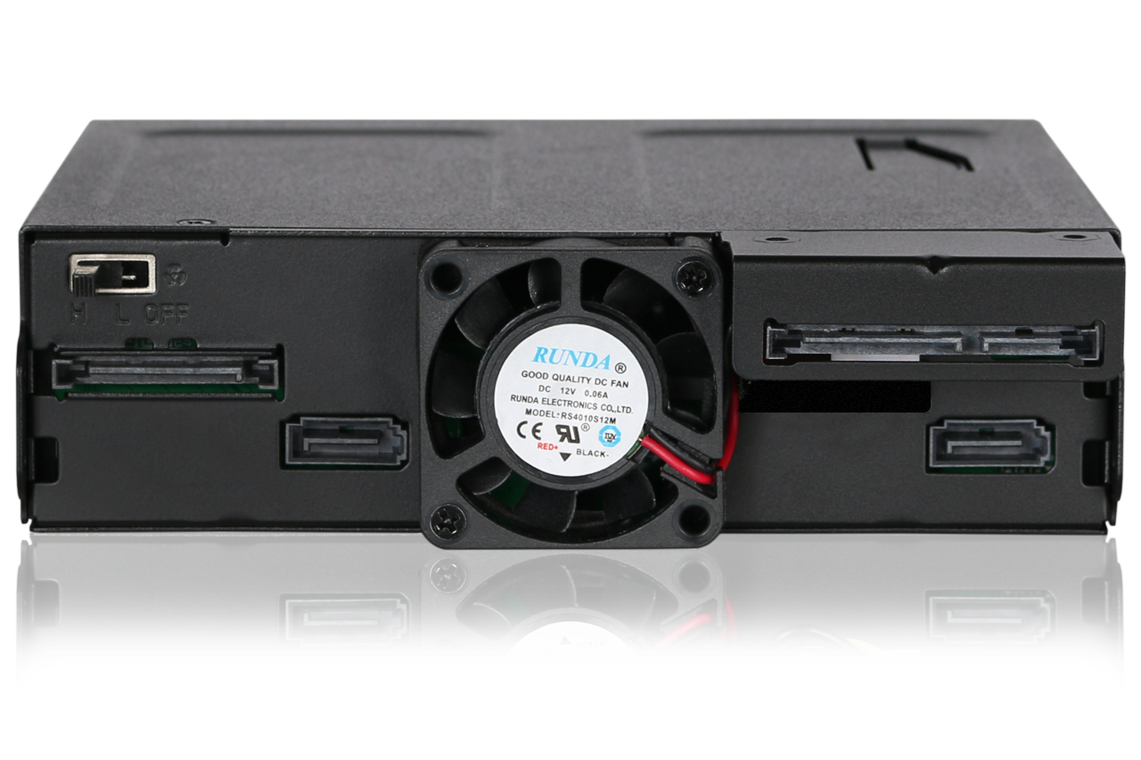 ToughArmor MB602SPO-B - 2 x SATA SSD / HDD ＋ 1x ウルトラスリム