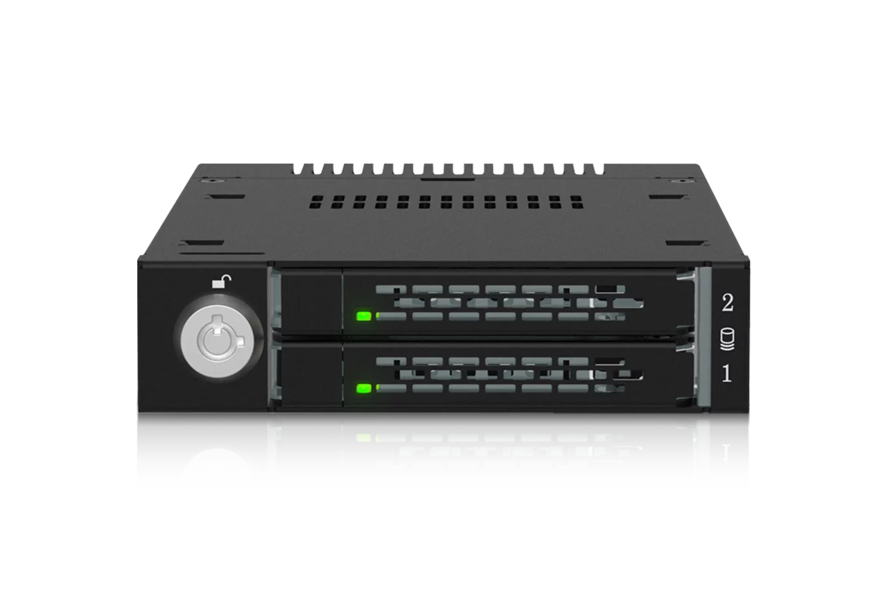 MB834MK-B V2_2 x M.2 NVMe SSD搭載用 リムーバブルエンクロージャ