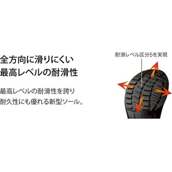 PRM230BOA-BK-27.0 Boaシステム安全靴 プレミアムコンフォート PRM