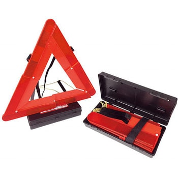 EM-359 バイク専用三角停止板 TS規格 EMERSON(エマーソン) 赤色