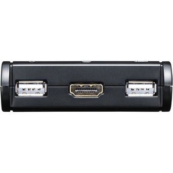 SW-KVM2WHU HDMI対応手元スイッチ付きパソコン自動切替器(2:1
