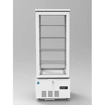 業務用 4面ガラス冷蔵ショーケース(両面扉) ジェーシーエム 冷凍/冷蔵