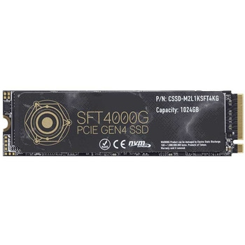 CFD SFT4000G シリーズ M.2 2280 NVMe接続 極薄ヒートシンク付き SSD 3