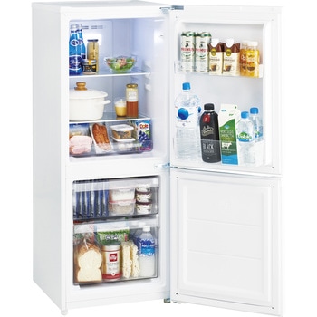 JR-NF140P(W) 2ドア冷凍冷蔵庫 ファン式 140L 1台 Haier(ハイアール