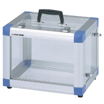 ポータブルデシケーター アズワン シリカゲルタイプデシケーター