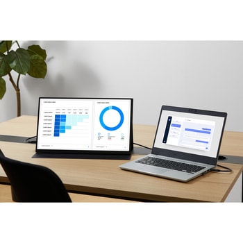 DP-EF184S-B ポータブルモニター 18.5インチ アイリスオーヤマ