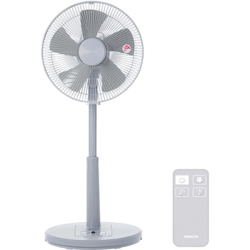 扇風機 左右首振り 風量3段階 切タイマー リモコン付き YAMAZEN(山善