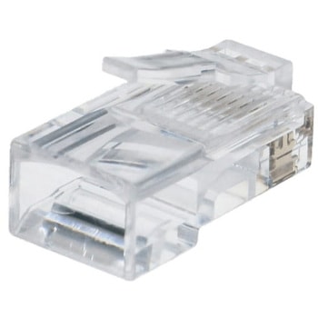 カテゴリー5eモジュラープラグ(単線・より線共用タイプ) DENSAN