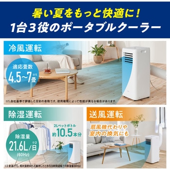 IPA-2223G ポータブルクーラー冷専 1台 アイリスオーヤマ 【通販