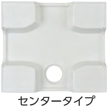 ベストレイ 防水パン 74嵩上げ一体タイプ 透明横引排水トラップ付