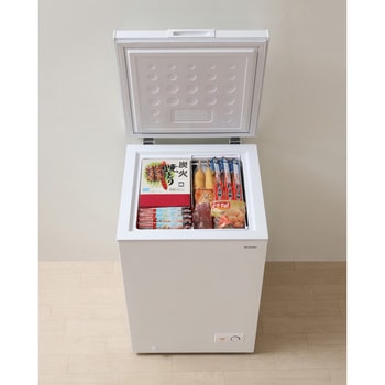 ICSD-10C-W 上開き式冷凍庫 100L 1台 アイリスオーヤマ 【通販モノタロウ】