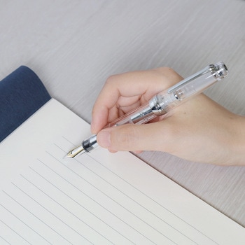 万年筆 プロフェッショナルギア 銀 デモンストレーターモデル セーラー