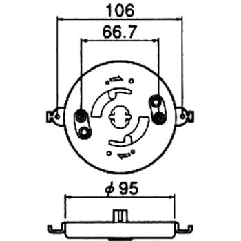 引掛露出ローゼット Panasonic(パナソニック) 【通販モノタロウ】