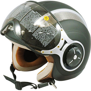 ZQ-8 パイロットシールドJETヘルメット 1個 TNK工業(SPEEDPIT) 【通販