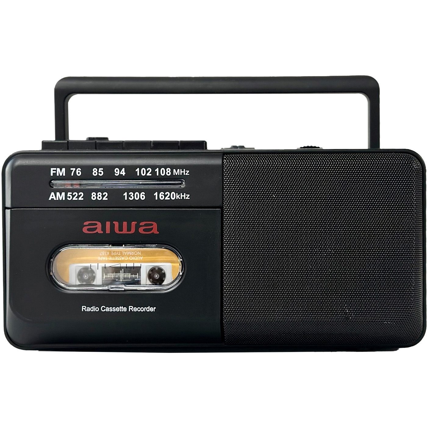 GAA4-RCP0004(BK) aiwa ラジカセ ラジオ カセットレコーダー 980g 電池
