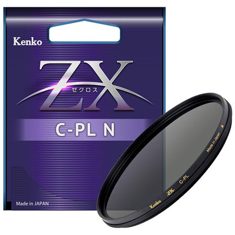 PL(円偏光)レンズフィルター ZX C-PL N(薄枠) Kenko(ケンコートキナー