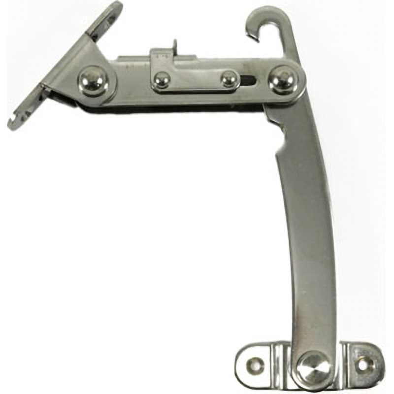 TM-223-2L ストッパー付重量扉用ステー 栃木屋 左右区別:左 TM-223-2L