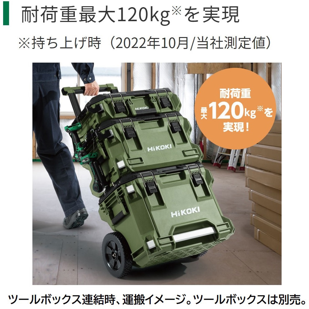 0037-9487 キャリーボックス マルチクルーザー 1個 HiKOKI(旧:日立工機