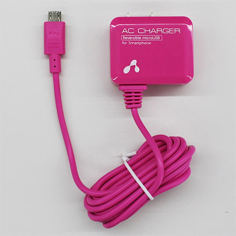 AKJ-72R PK microUSBリバーシブルコネクターAC充電器 PK エアージェイ