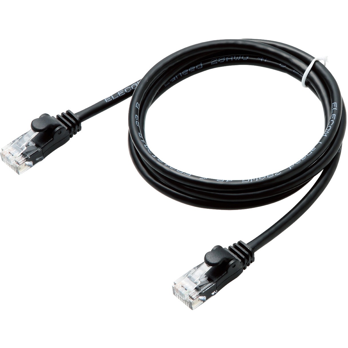 LD-GPY/BK3 LANケーブル CAT6 ギガビット より線 やわらか スリム