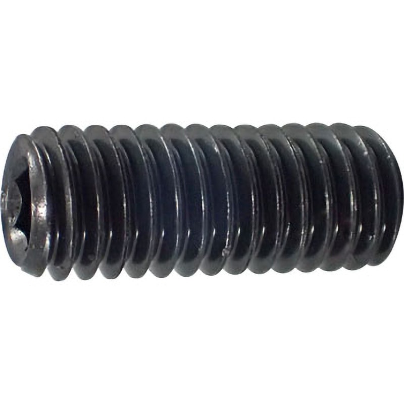 M12×20 六角穴付止めねじ(ホーローセット) 平先(鉄/生地) 大阪魂 呼び