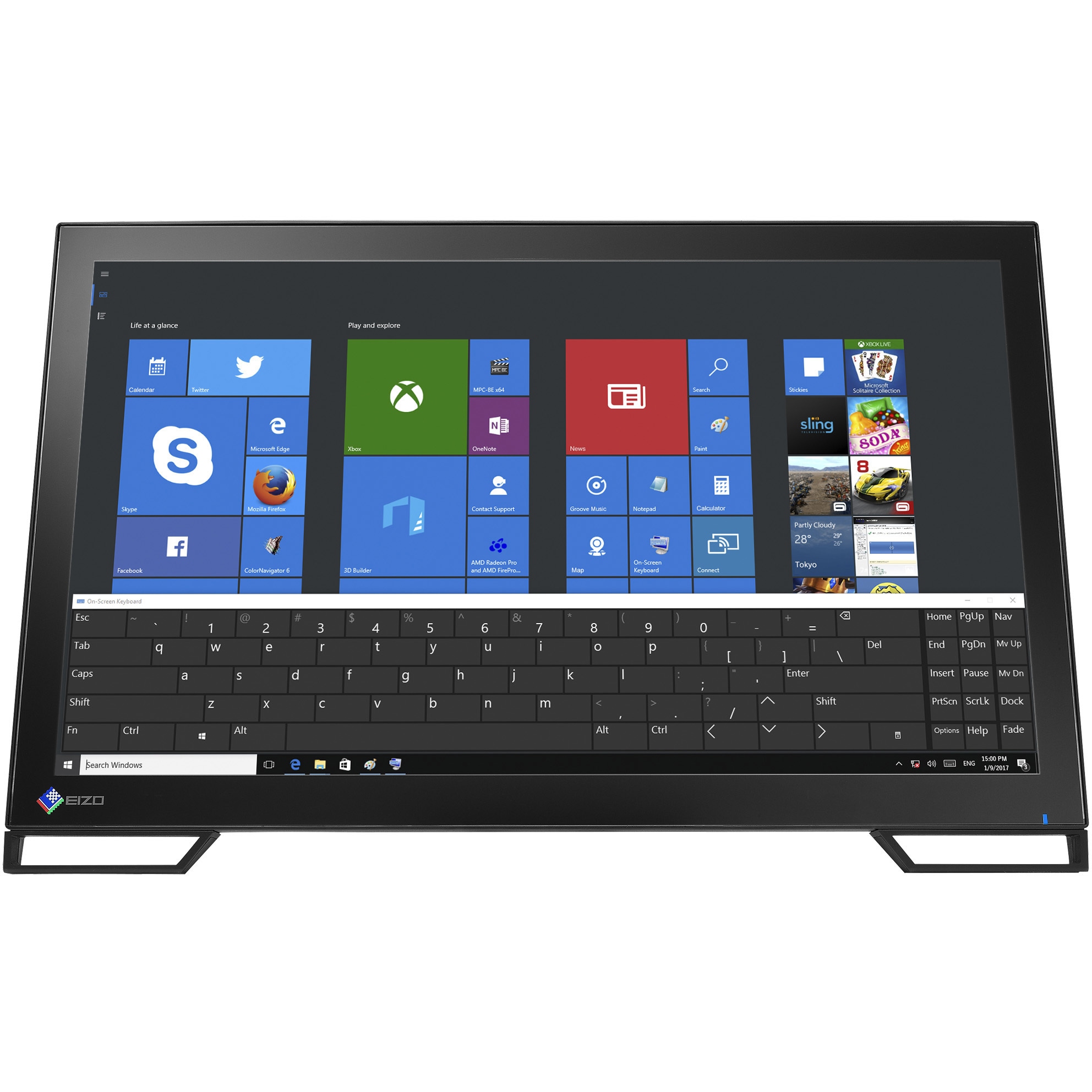 FDF2382WT-ALBK 23.0型タッチパネルモニター DuraVision FDF2382WT-A