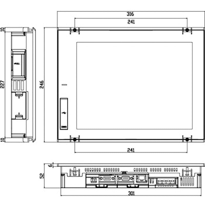 GT2512-STBA グラフィックオペレーションターミナル GOT2000シリーズ
