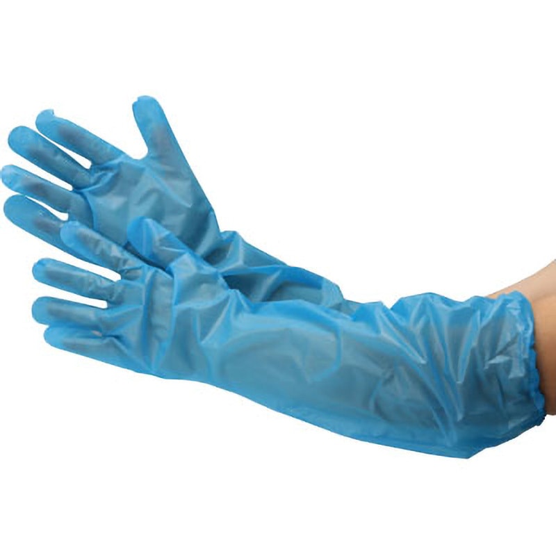 NO.944 NO.944 ポリエチレンロング エステー 内エンボス 30枚入 ブルー