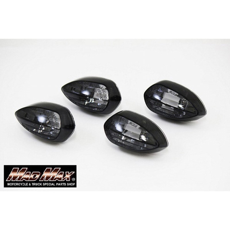 L22-4439M-4 ヤマハ ウインカーレンズ MT-07/MT-09 スモーク レンズ 1