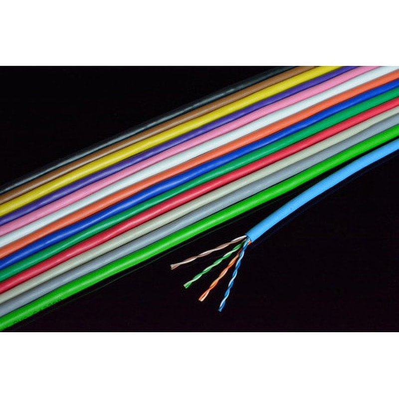 0.5-4P NSEDT (SB) Cat．5eU/UTP 4P屋内ケーブル 300m/箱 日本製線