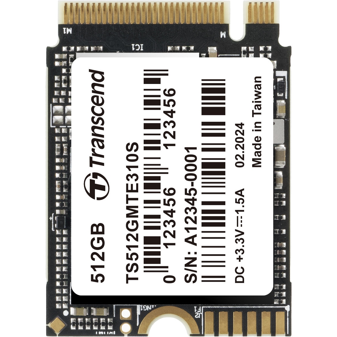 TS512GMTE410S 内蔵型SSD 512GB 内蔵型SSD M.2 2242， PCIe Gen4x4