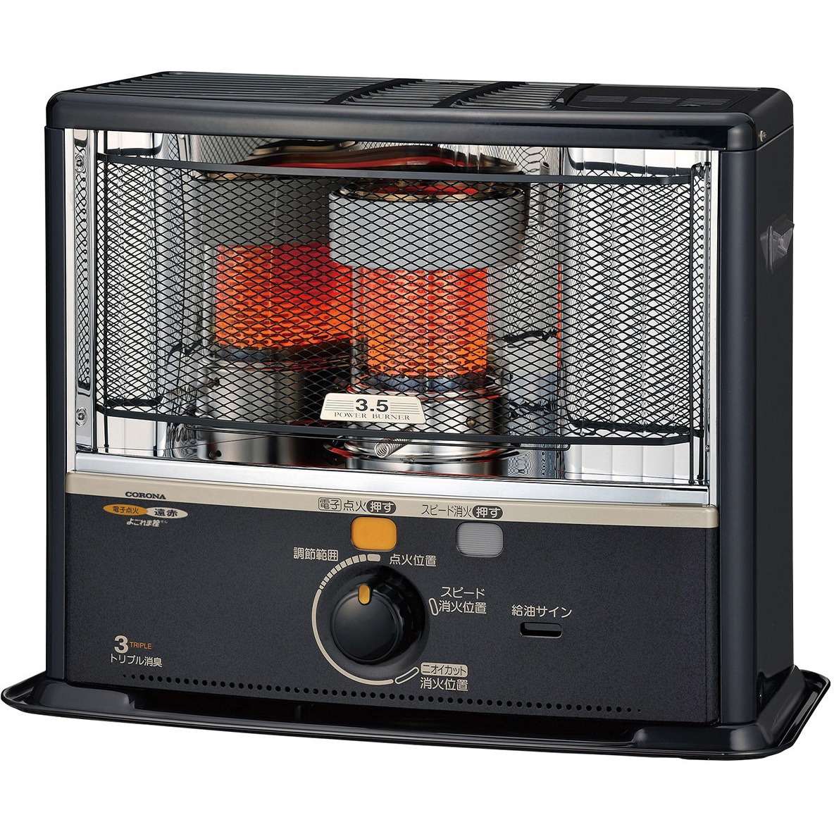 CORONA⁄コロナ BX-2216Y 自然 通気形 開放式 コロナ石油ストーブ 2016年製