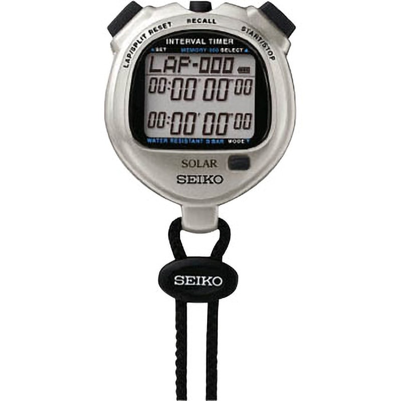 SVAJ101 ストップウォッチソーラー インターバル セイコー(SEIKO) 防水