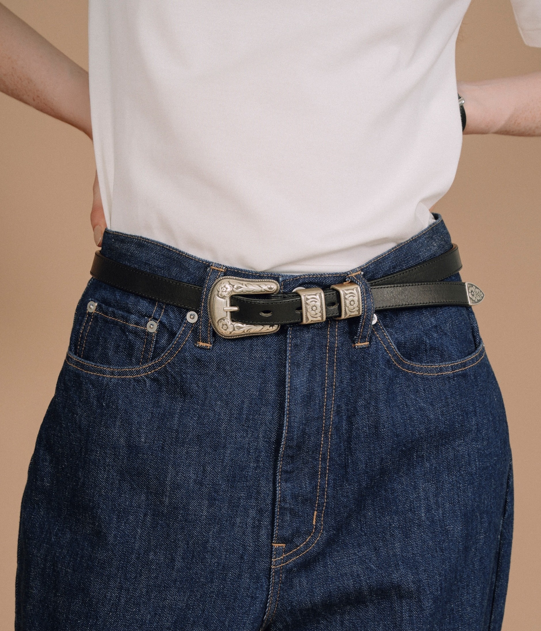 WESTERN BUCKLE 20MM｜J&M DAVIDSON｜ジェイアンドエムデヴィッドソン