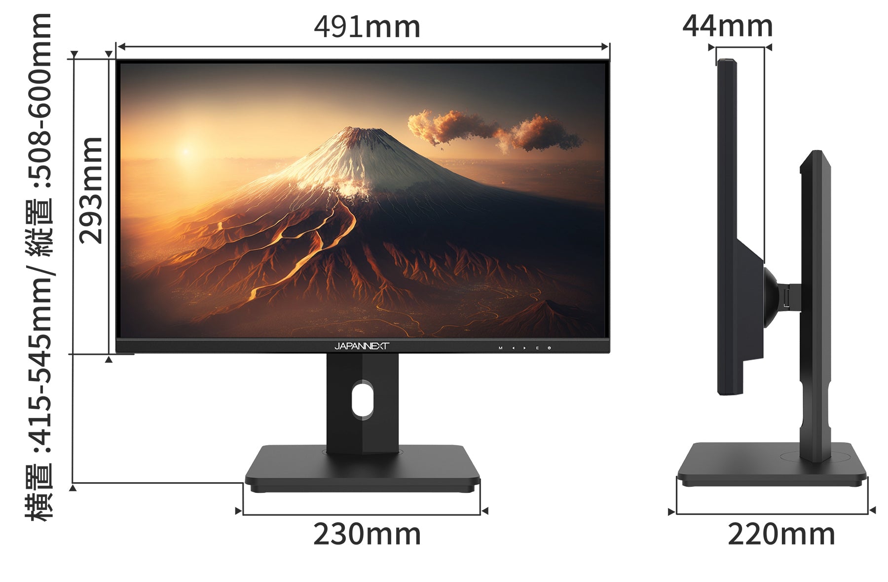 JAPANNEXT JN-I215FLFHSP 21.5インチ IPS フルHD(1920 x 1080) 液晶