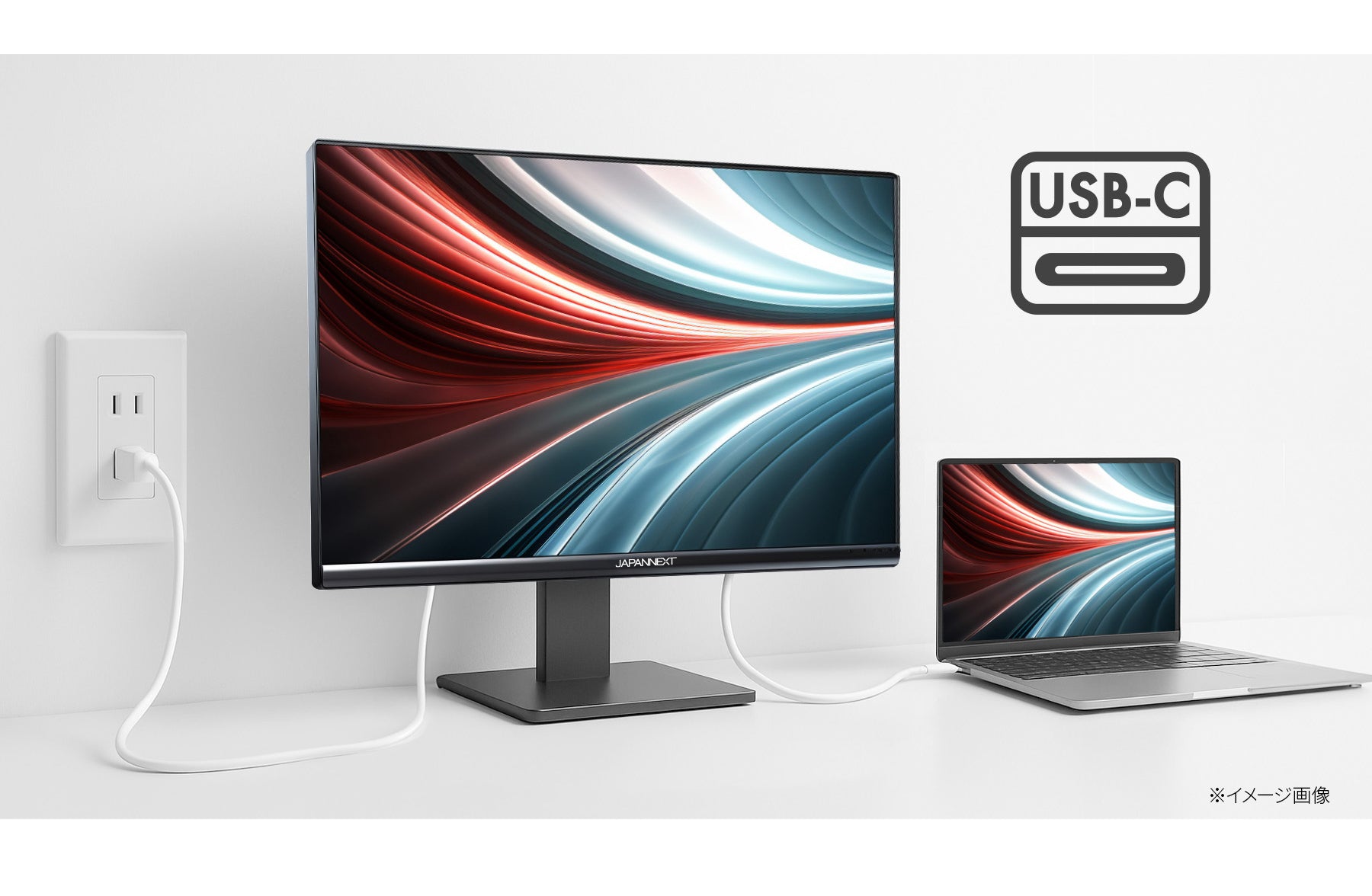 JAPANNEXT 23.8インチ IPSパネル搭載 WQHD(2560x1440)解像度 液晶