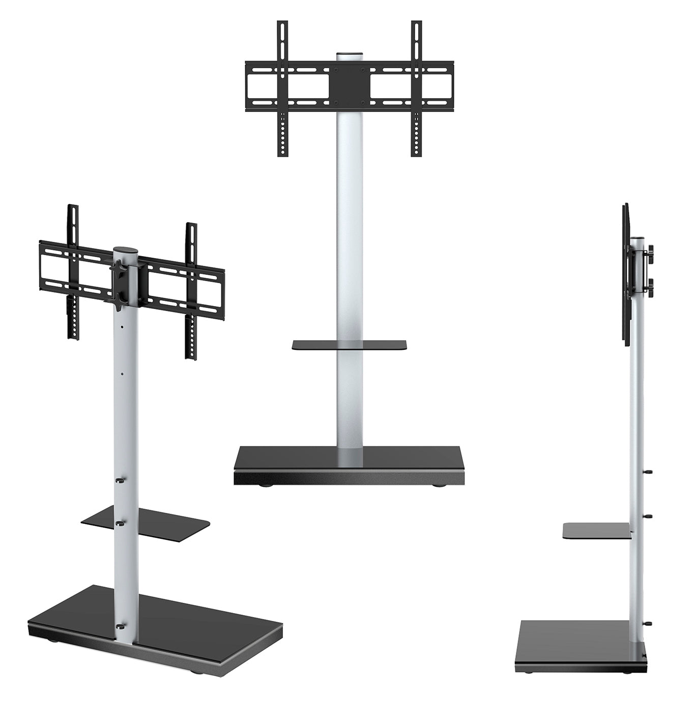 モニタースタンド[1画面/23～55インチ]テレビ対応壁寄せ